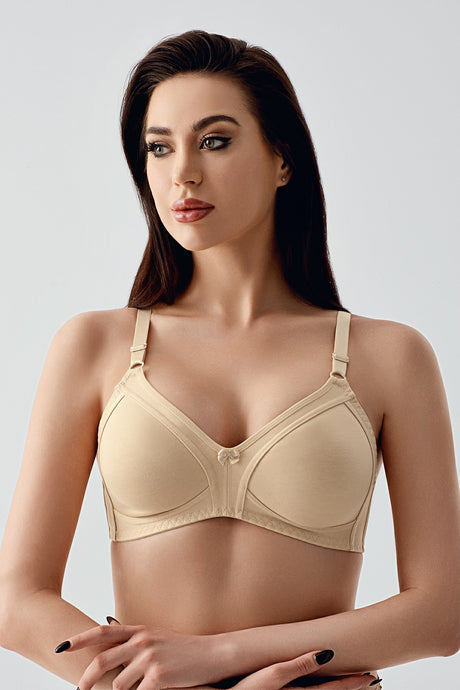 1750-Toparlayıcı Balensiz B Cup Penye Sütyen (2 Li Askılı Pk) 331750