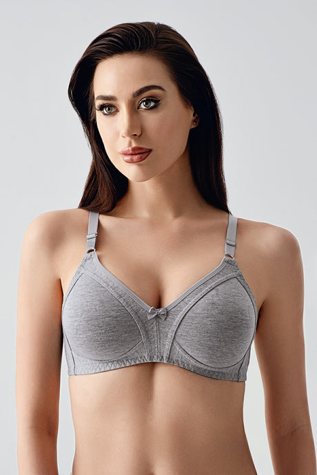 1750-Toparlayıcı Balensiz B Cup Penye Sütyen (2 Li Askılı Pk) 331750