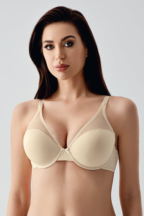 1790-Soft Cup Desteksiz C Cup Basic Sütyen (2 Li Askılı Pk) 341790